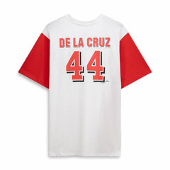 Elly De La Cruz Cincinnati Reds Profile Big & Tall Player Name & Number T-Shirt White/Red