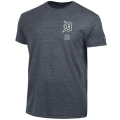 Detroit Tigers Champion Vintage 3-Hit Tri-Blend T-Shirt Navy