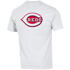 Cincinnati Reds Champion 3-Hit Jersey T-Shirt White