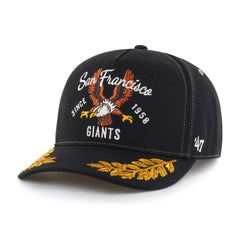 San Francisco Giants Keepsake Collection Adjustable Hitch Hat Black | 47 brand