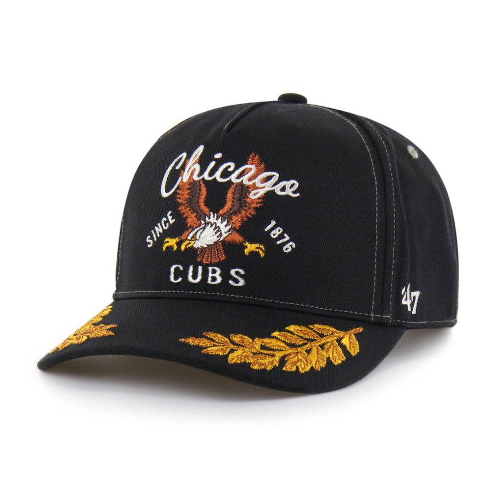Chicago Cubs Keepsake Collection Adjustable Hitch Hat Black | 47 brand