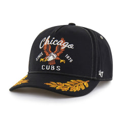 Chicago Cubs Keepsake Collection Adjustable Hitch Hat Black | 47 brand