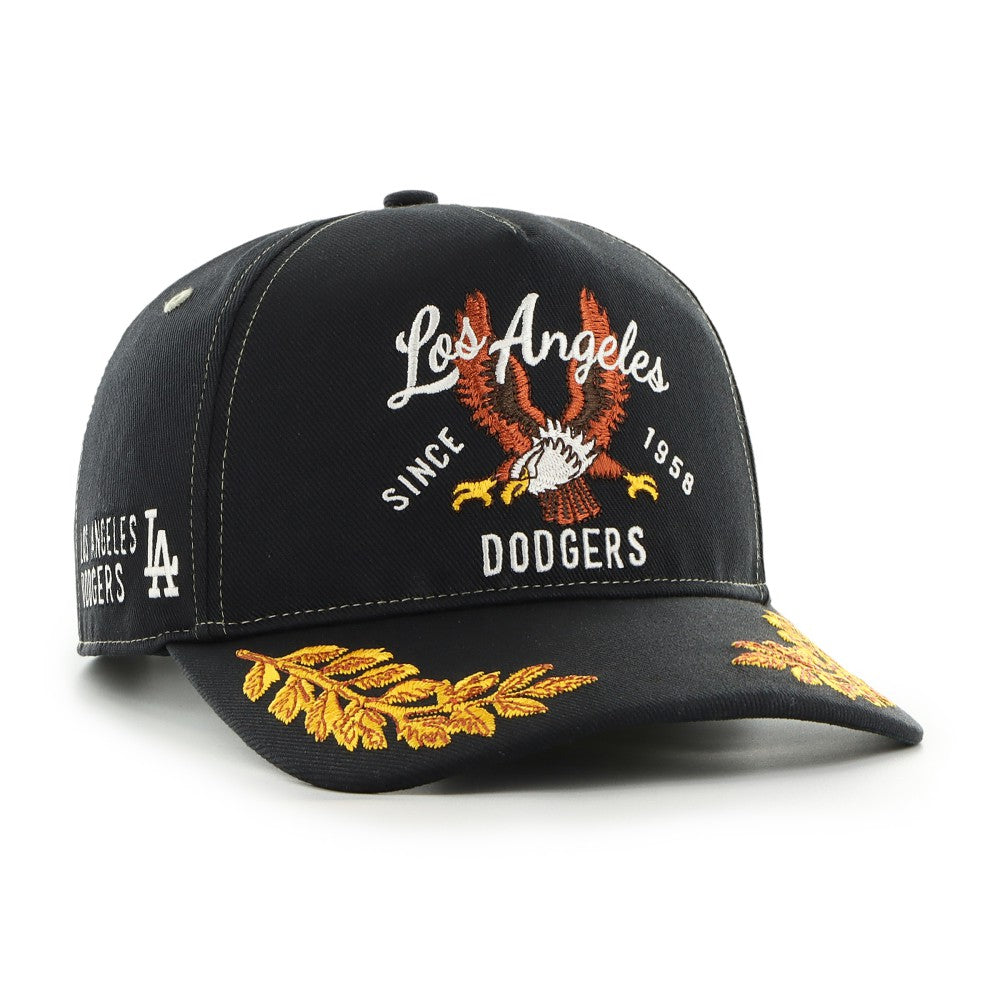 Los Angeles Dodgers Keepsake Collection Adjustable Hitch Hat Black | 47 brand