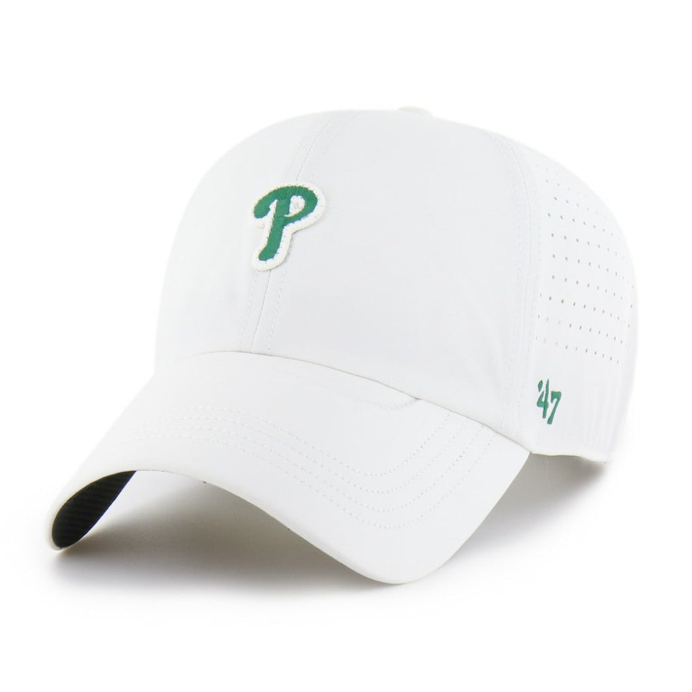 Philadelphia Phillies Elevated Greens Clean Up Adjustable Hat White | 47 brand