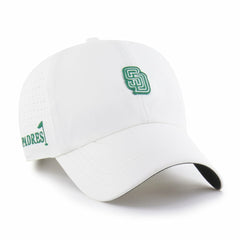 San Diego Padres Elevated Greens Clean Up Adjustable Hat White | 47 brand