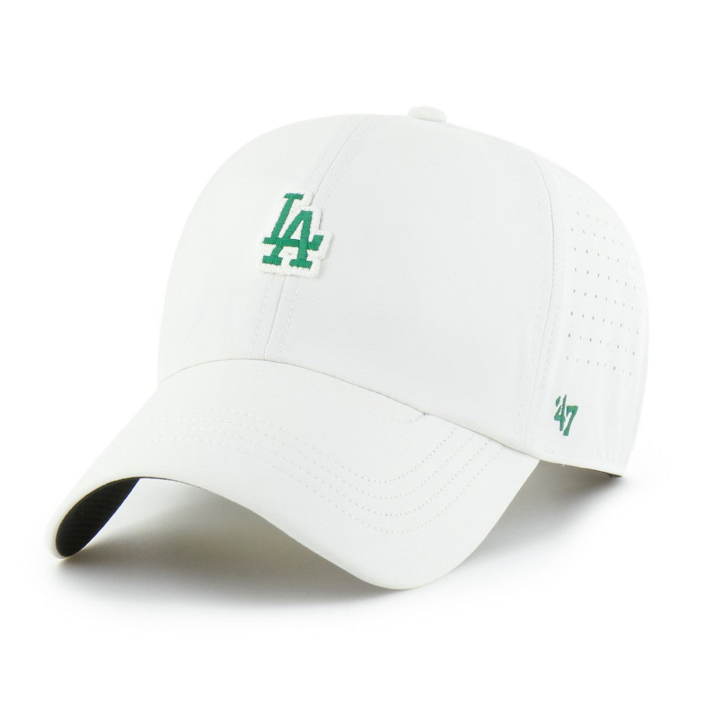 Los Angeles Dodgers Elevated Greens Clean Up Adjustable Hat White | 47 brand