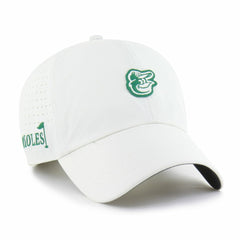 Baltimore Orioles Elevated Greens Clean Up Adjustable Hat White | 47 brand