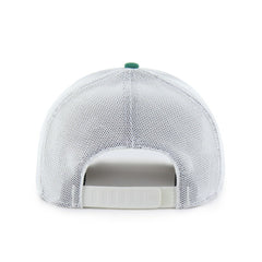Atlanta Braves Elevated Greens Adjustable Trucker Hat Kelly Green/White | 47 brand