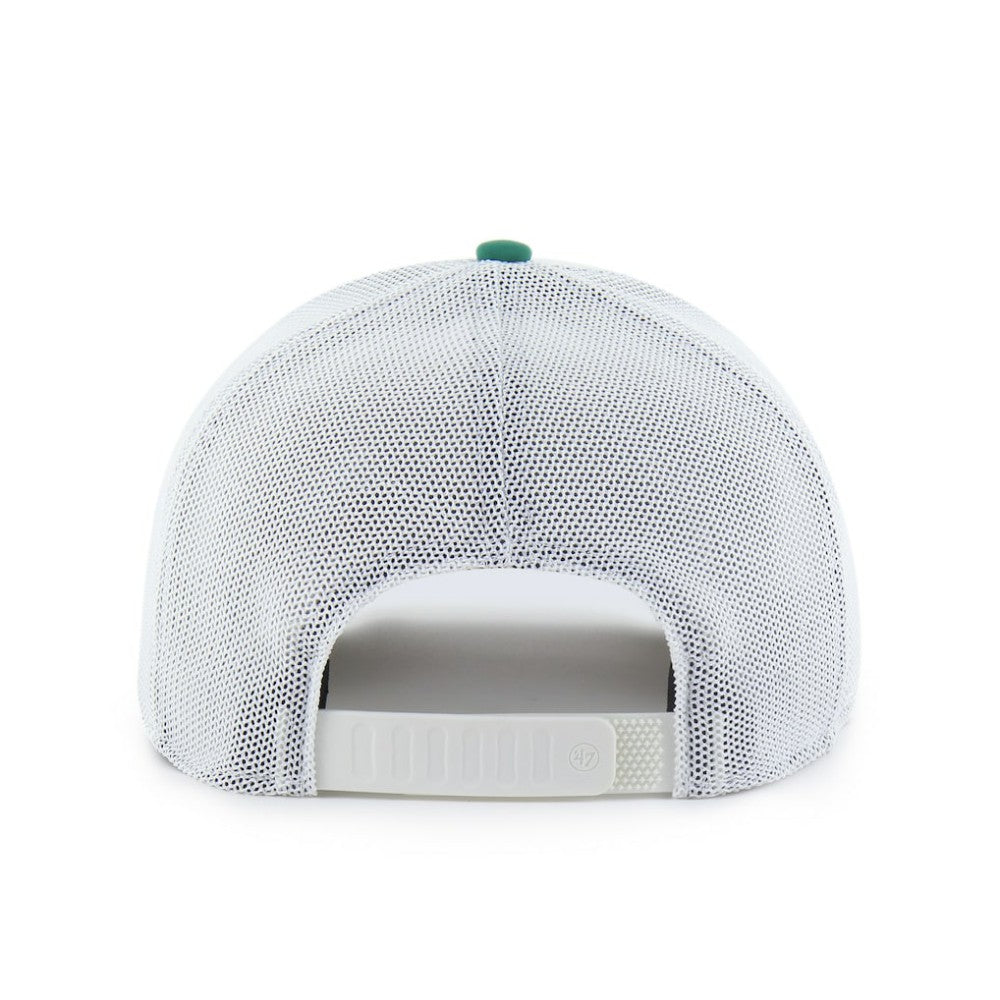 Detroit Tigers Elevated Greens Adjustable Trucker Hat Kelly Green/White | 47 brand
