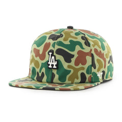 Los Angeles Dodgers Elevated Greens Captain Adjustable Hat Camo | 47 brand