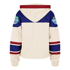 New York Rangers '47 Women's 2026 NHL Winter Classic Cropped Superior Lacer Hoodie Cream
