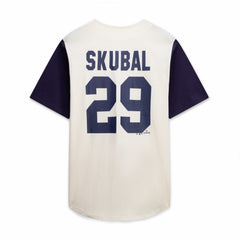 Detroit Tigers Profile Big & Tall Two-Color Fashion Jersey Cream/Navy