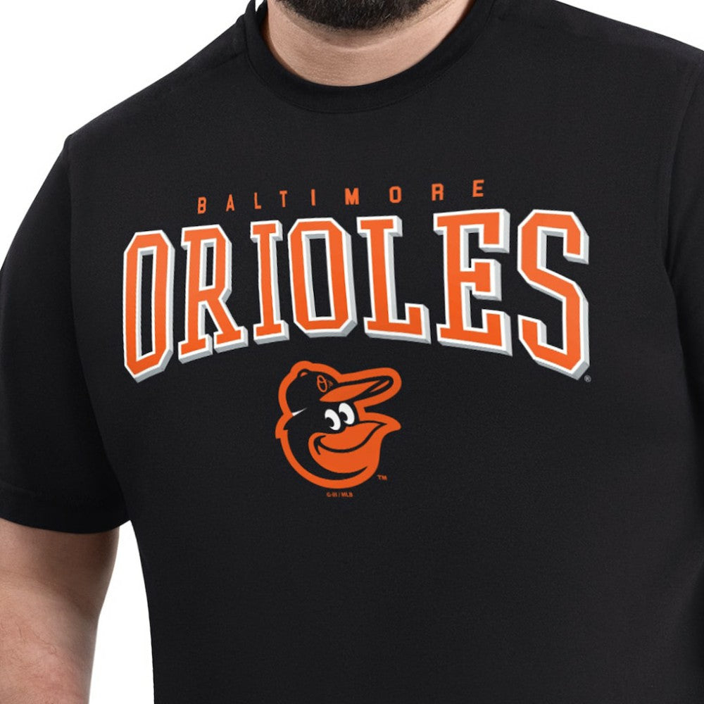 Baltimore Orioles G-III Sports by Carl Banks Adaptive Classic Team Spirit T-Shirt Black