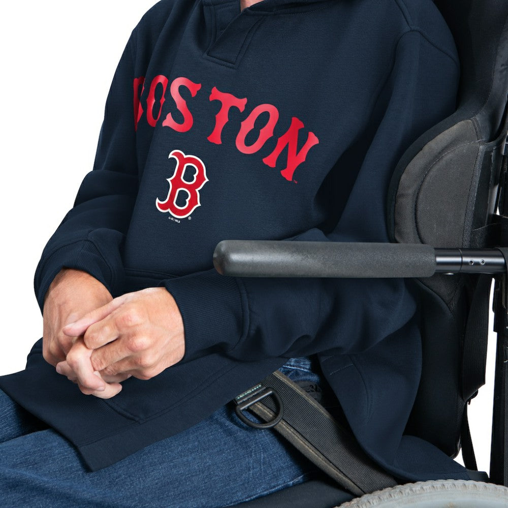 Boston Red Sox G-III Sports by Carl Banks Adaptive Lockup Fleece Hoodie Navy