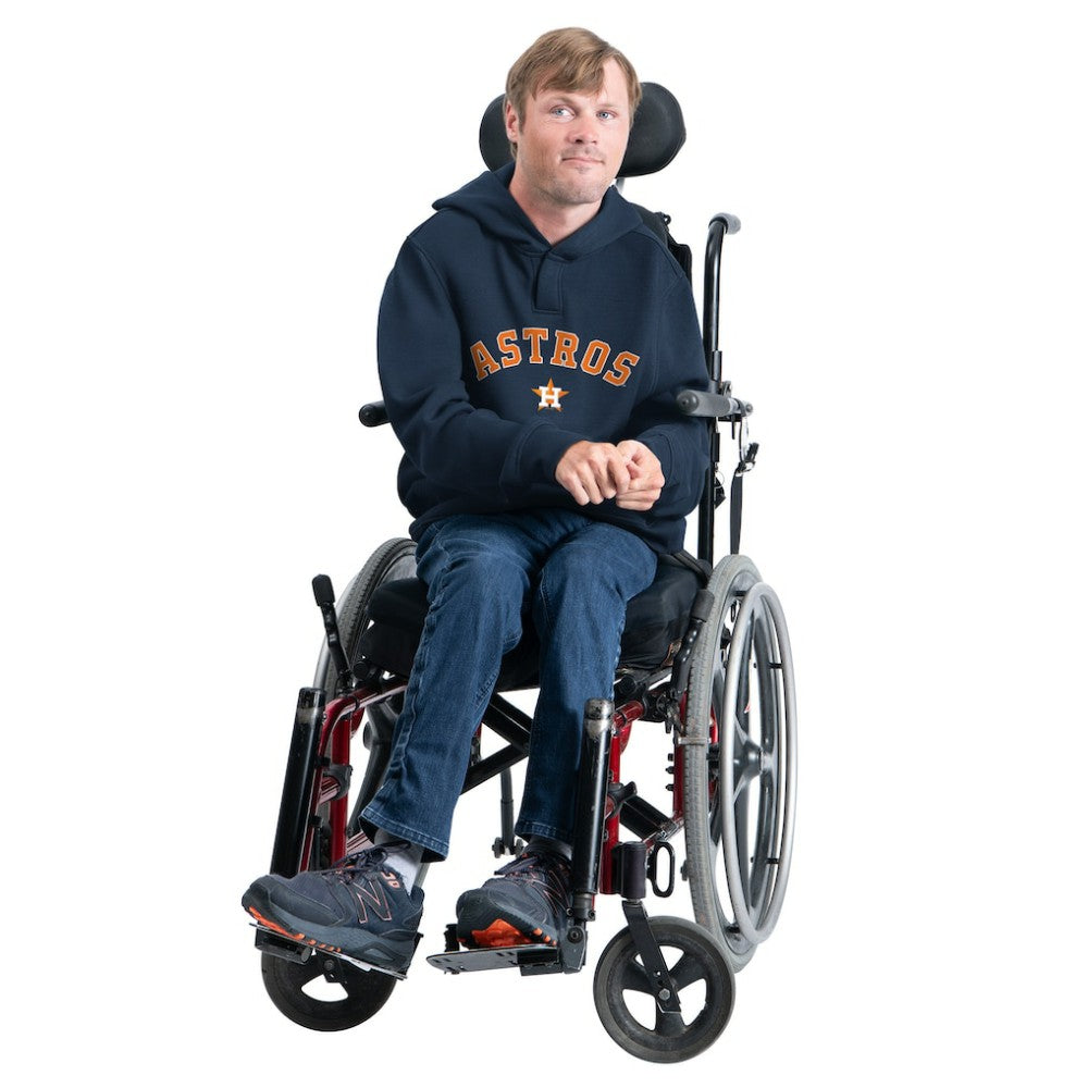 Houston Astros G-III Sports by Carl Banks Adaptive Lockup Fleece Hoodie Navy