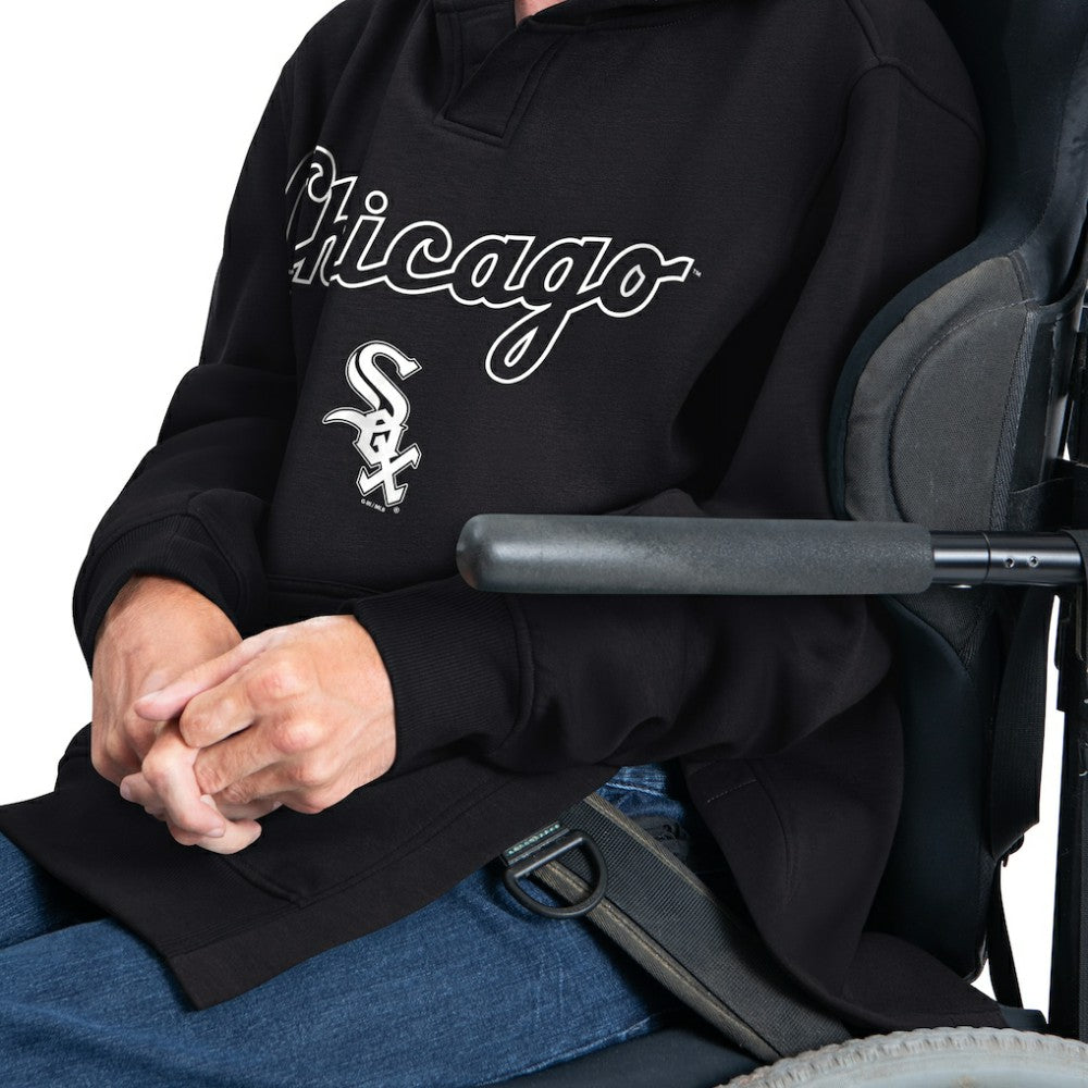 Chicago White Sox G-III Sports by Carl Banks Adaptive Lockup Fleece Hoodie Black