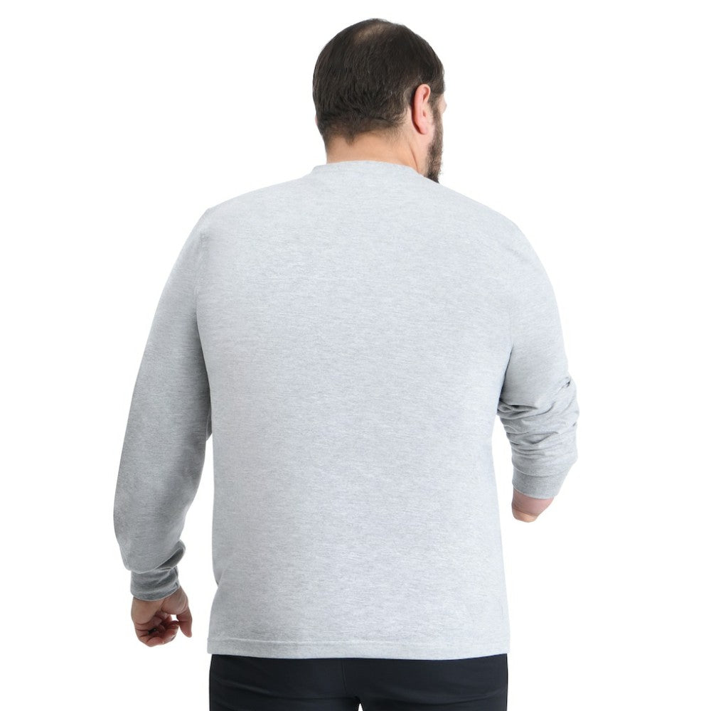 Chicago Cubs G-III Sports by Carl Banks Adaptive Long Sleeve T-Shirt Gray