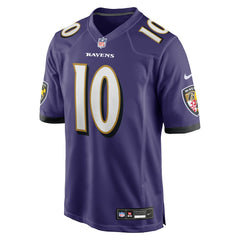 DeAndre Hopkins Baltimore Ravens Team Game Jersey - Purple