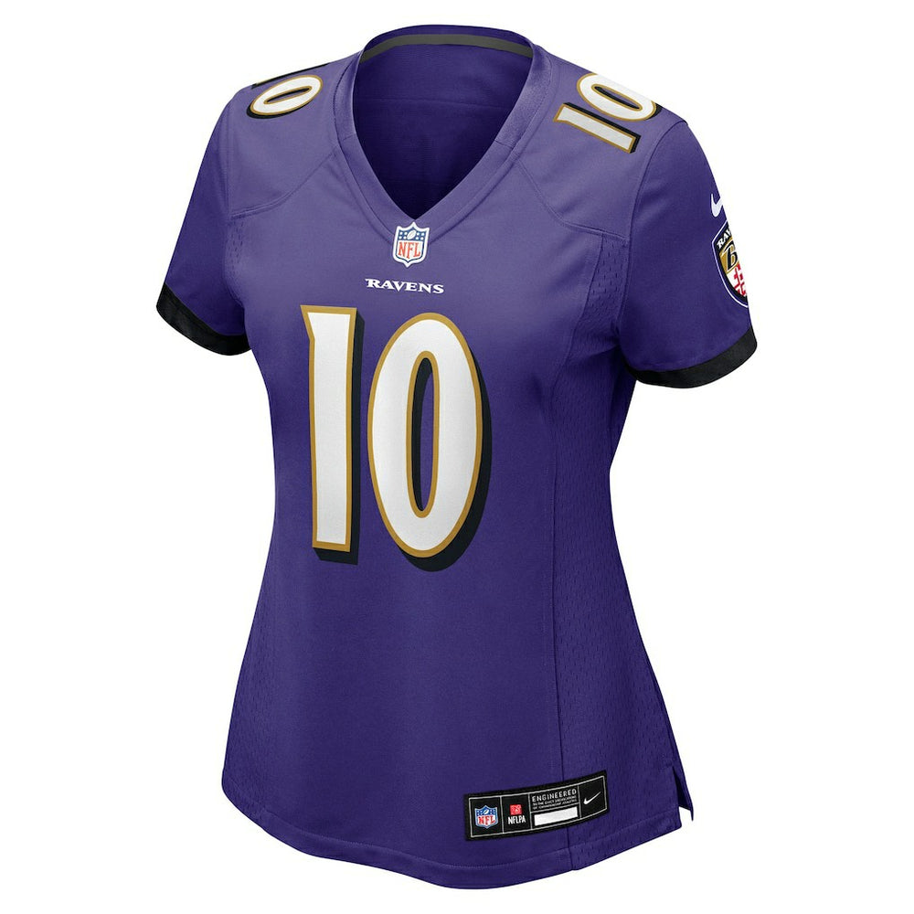 DeAndre Hopkins Baltimore Ravens Women's Team Game Jersey - Purple