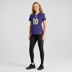 DeAndre Hopkins Baltimore Ravens Women's Team Game Jersey - Purple