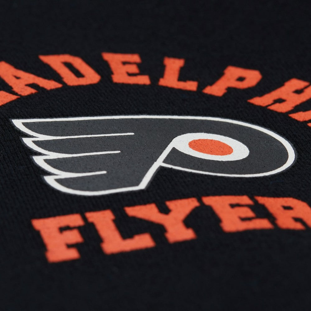 Philadelphia Flyers Mitchell & Ness Women's Vintage Crewneck Sweatshirt Black
