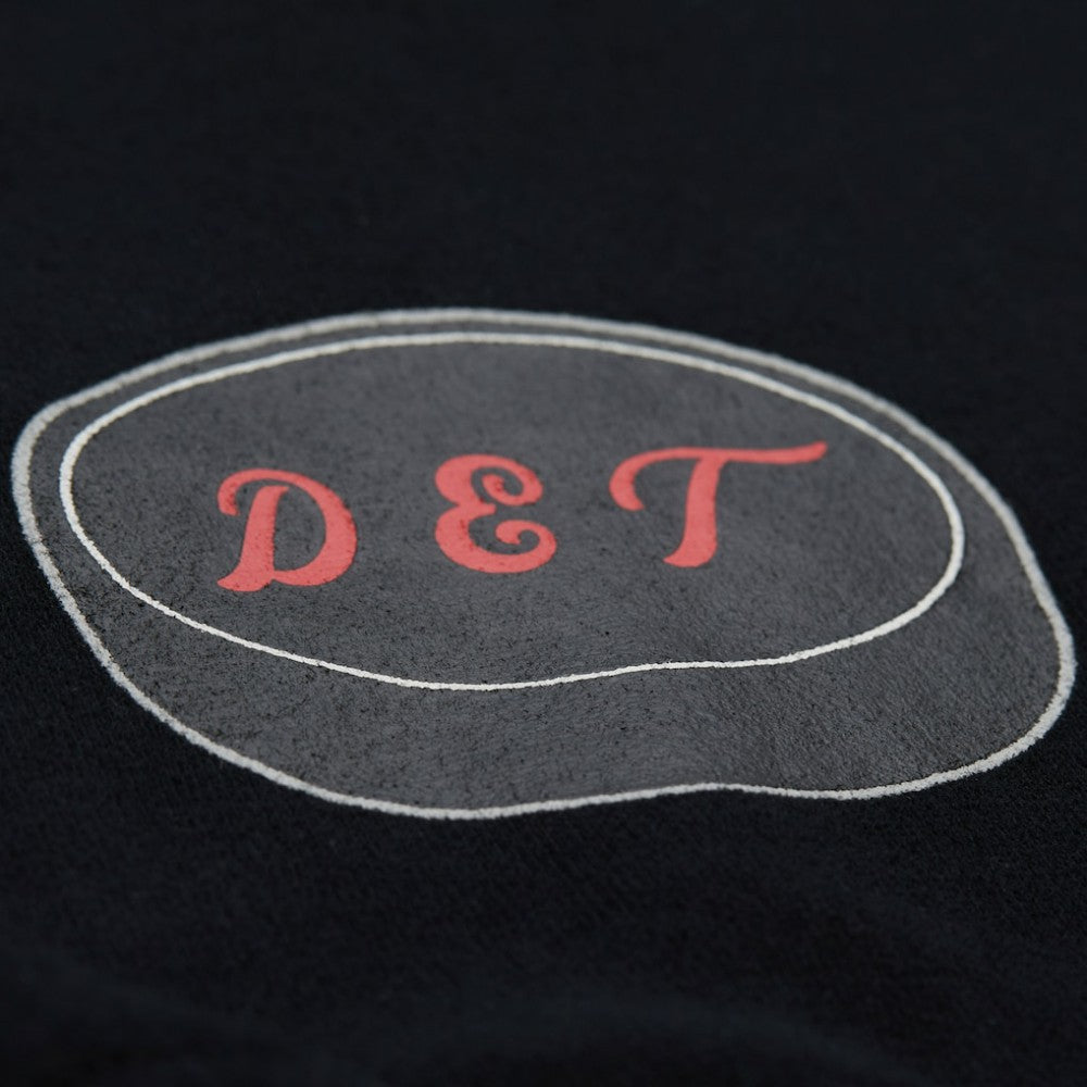 Detroit Red Wings Mitchell & Ness Women's Vintage Crewneck Sweatshirt Black