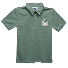 Mexico National Team Vive La Fete Youth Pencil Stripe Polo Green