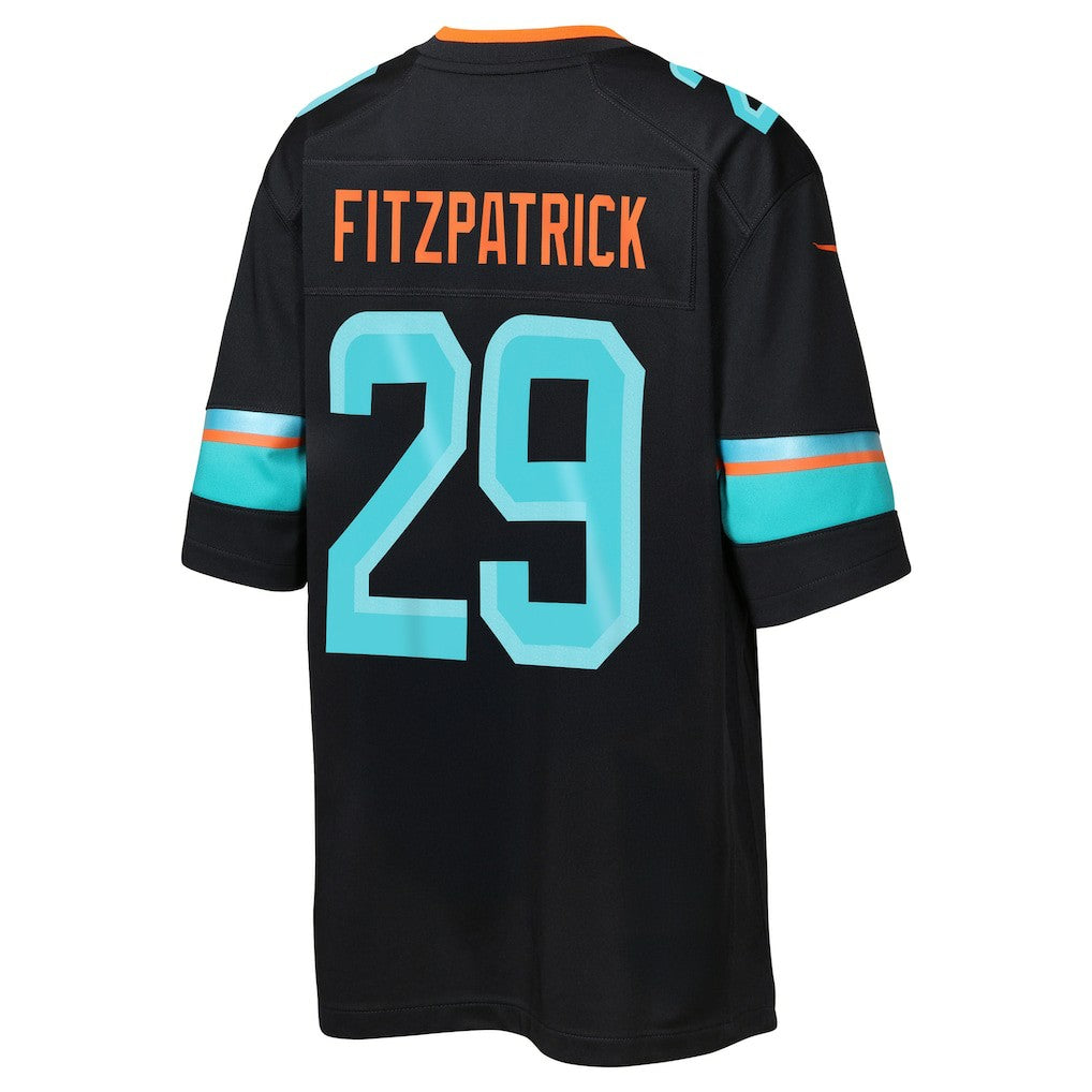 Minkah Fitzpatrick Miami Dolphins Youth 2025 Rivalries Collection Game Jersey - Pitch Blue