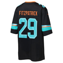 Minkah Fitzpatrick Miami Dolphins Youth 2025 Rivalries Collection Game Jersey - Pitch Blue