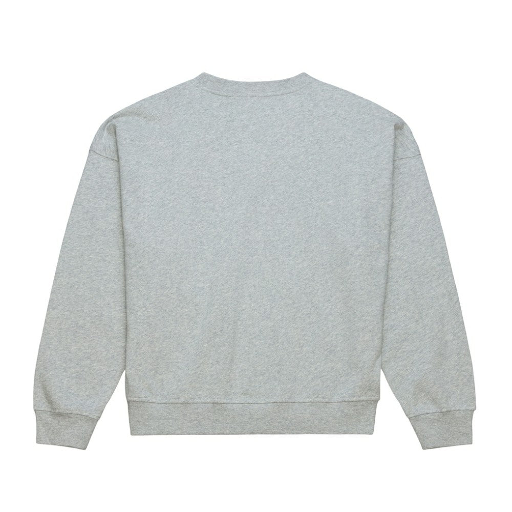 San Jose Sharks Mitchell & Ness Women's Hockey Night Sweatshirt Heather Gray