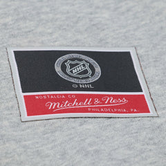 San Jose Sharks Mitchell & Ness Women's Hockey Night Sweatshirt Heather Gray
