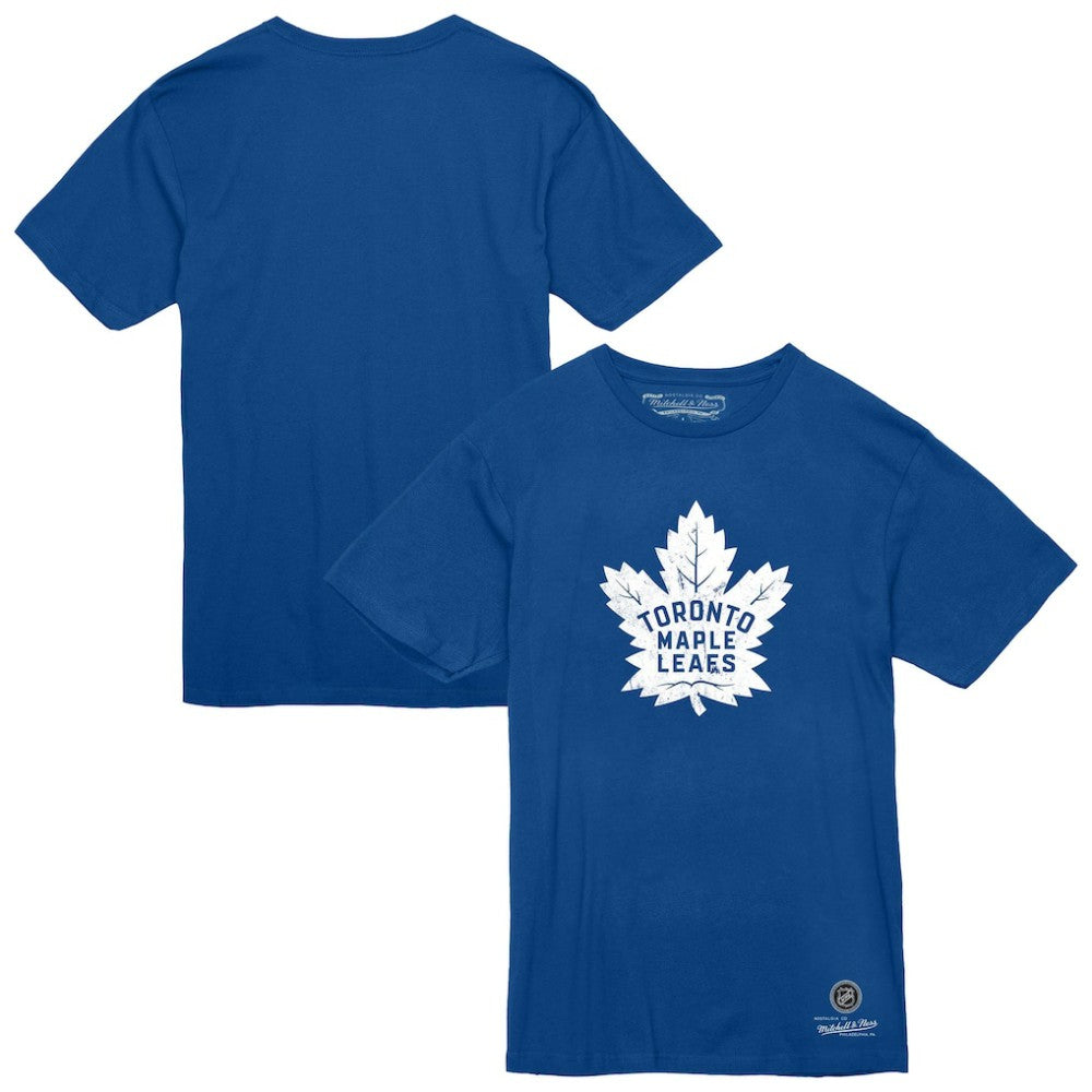 Toronto Maple Leafs Mitchell & Ness Heritage T-Shirt Blue
