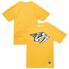 Nashville Predators Mitchell & Ness Heritage T-Shirt Gold