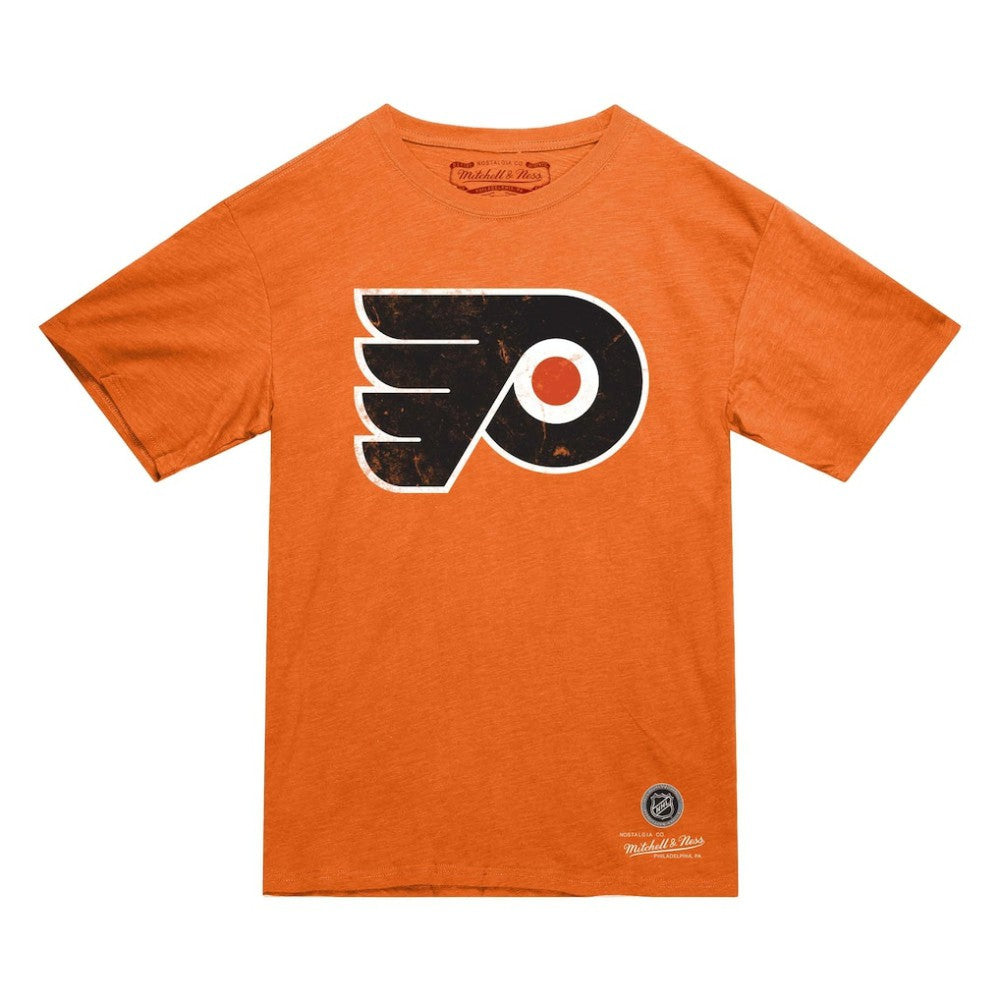 Philadelphia Flyers Mitchell & Ness Heritage T-Shirt Orange