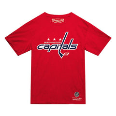 Washington Capitals Mitchell & Ness Heritage T-Shirt Red