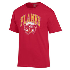 Calgary Flames Champion Helmet T-Shirt Red