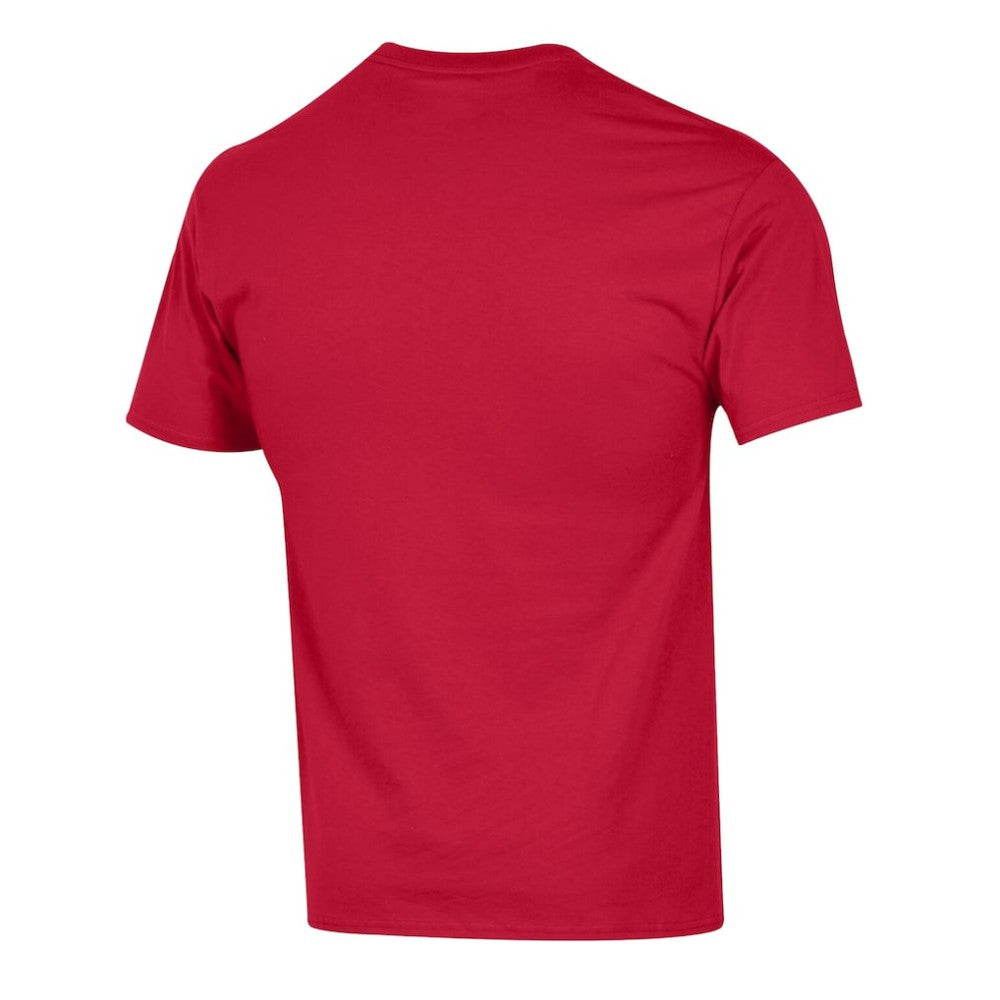 Calgary Flames Champion Helmet T-Shirt Red