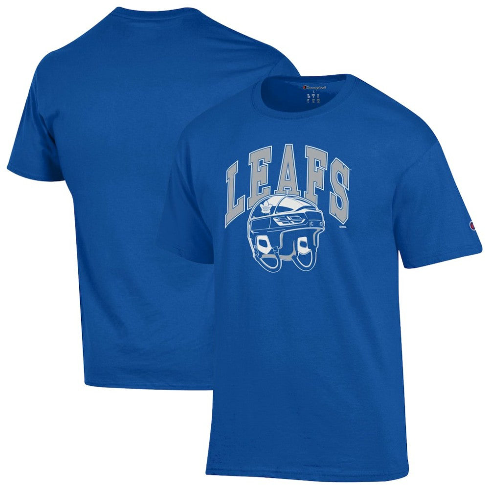 Toronto Maple Leafs Champion Helmet T-Shirt Royal