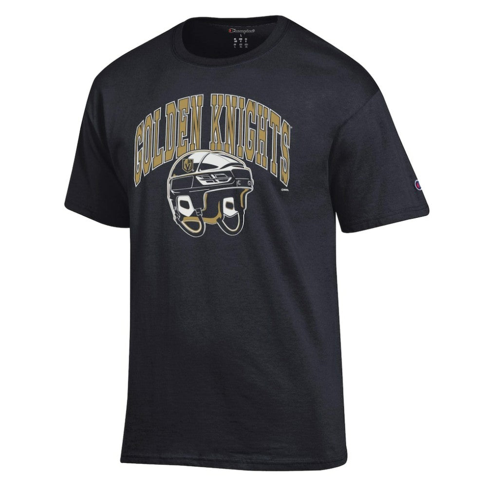 Vegas Golden Knights Champion Helmet T-Shirt Black