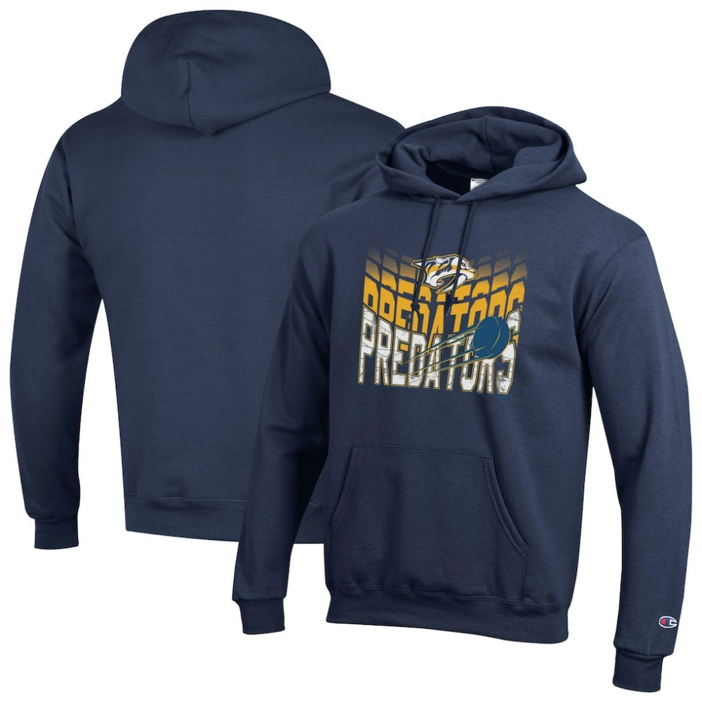 Nashville Predators Champion Powerblend Hoodie Navy