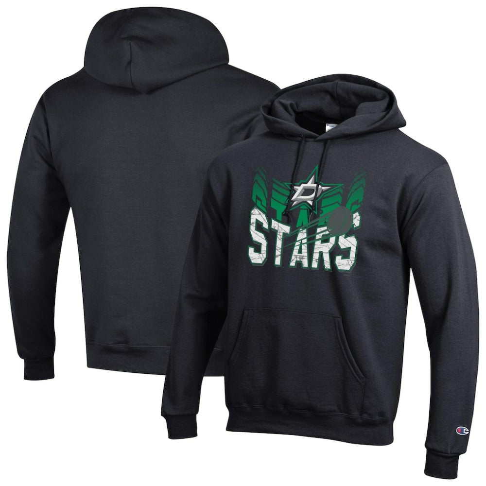 Dallas Stars Champion Powerblend Hoodie Black