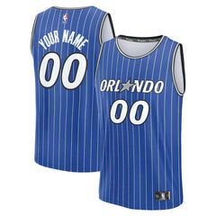 Orlando Magic Fast Break Replica Custom Jersey - Icon Edition - Blue