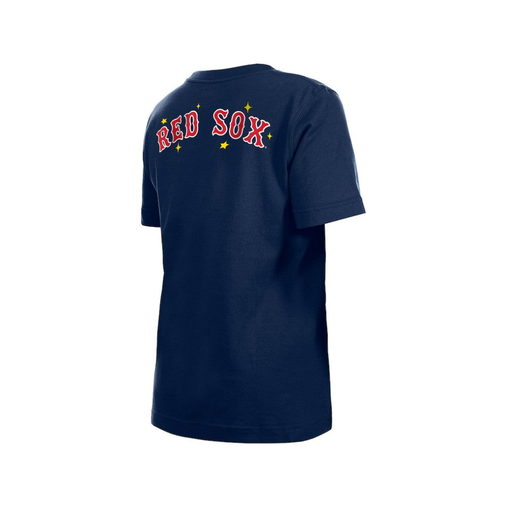 Boston Red Sox Youth Stars & Cap T-Shirt Navy | New Era