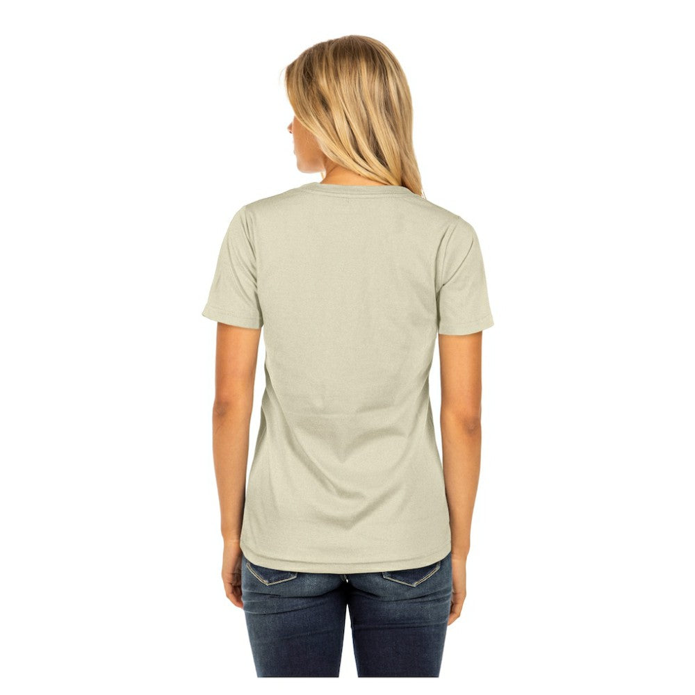 San Diego Padres Women's Little Miss 2 V-Neck T-Shirt Sand | New Era