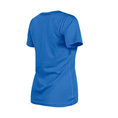Chicago Cubs Women's Little Miss 2 V-Neck T-Shirt Royal | New Era