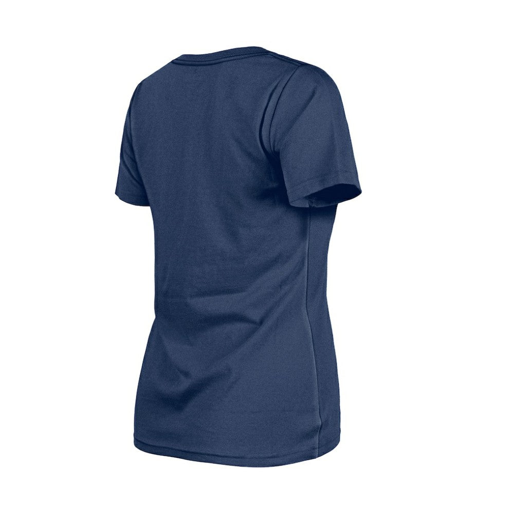 Detroit Tigers Women's Little Miss 2 V-Neck T-Shirt Navy | New Era