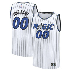 Orlando Magic Fast Break Replica Custom Jersey - Association Edition - White