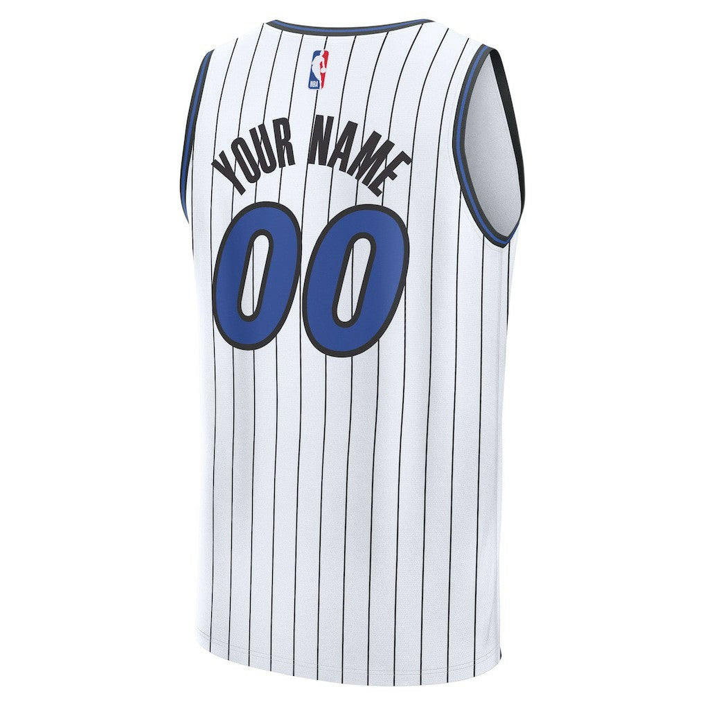 Orlando Magic Fast Break Replica Custom Jersey - Association Edition - White