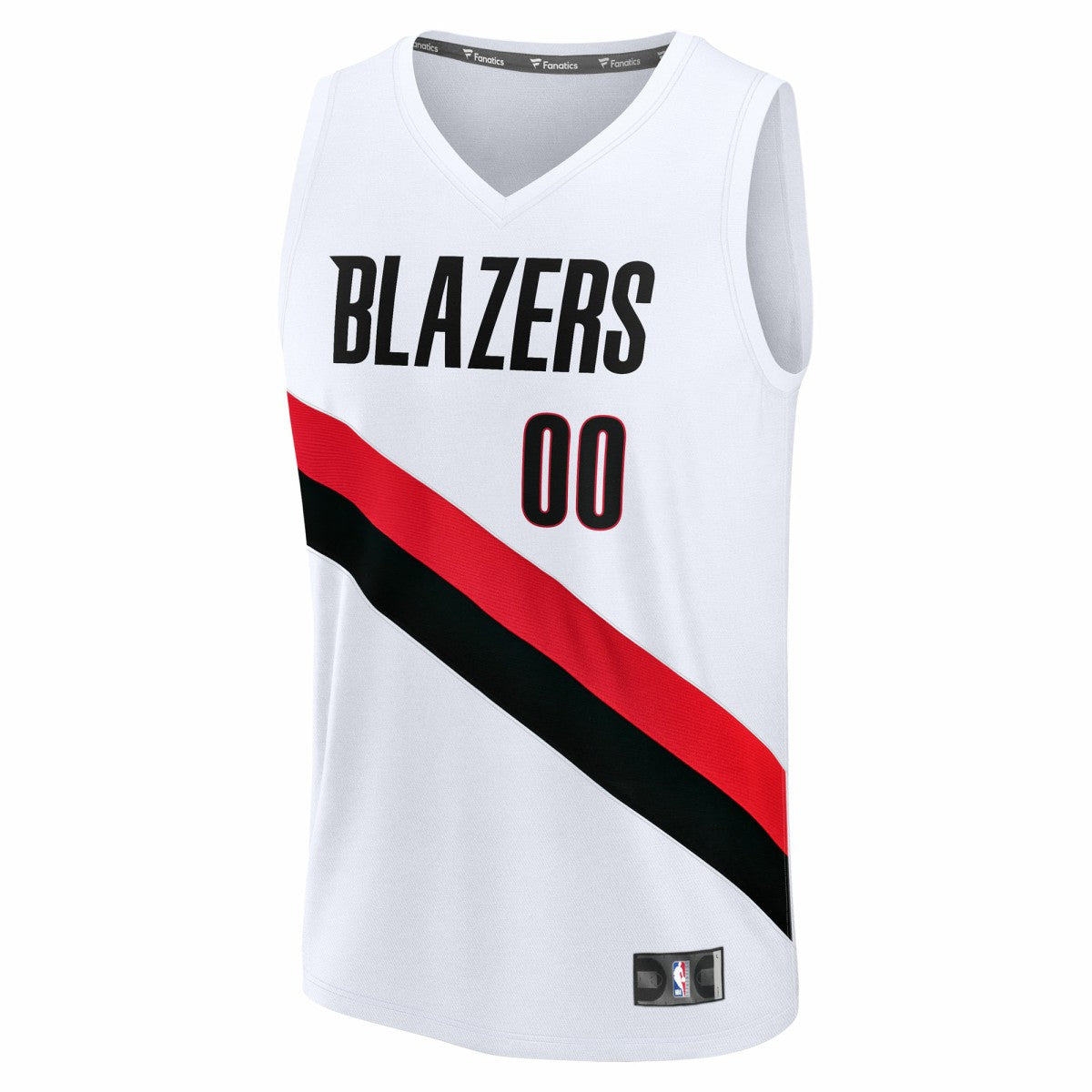 Portland Trail Blazers Fast Break Replica Custom Jersey - Association Edition - White