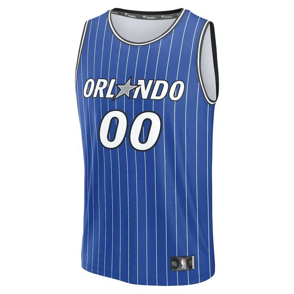 Orlando Magic Youth Fast Break Replica Custom Jersey - Icon Edition - Blue